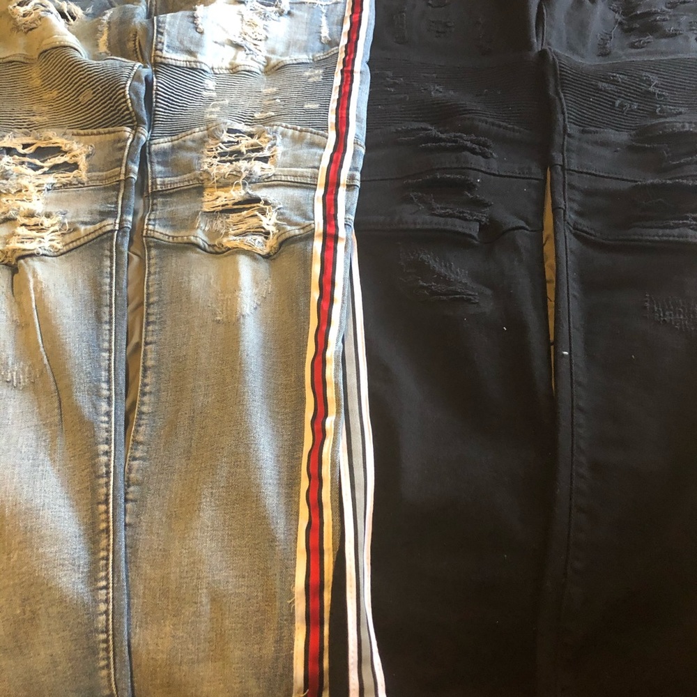 Distressed jeans - Picture 4 of 4